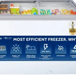 295 L Double Door Standard Deep Freezer-image-113