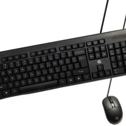 HP KM150 Keyboard and Mouse Combo Wired USB Standard Desktop Keyboard Compatible with Desktop, Laptop, Mac stand support,KM150 USB Wired Combo Keyboard and Mouse image 5