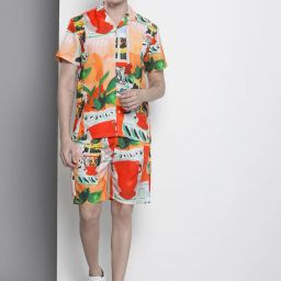 Shirt Regular Shorts Co-ords Set-image-65