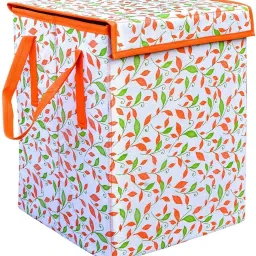 40 L Orange Laundry Basket-14