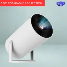 Guggu Mini HD Projector for Home 4KSupport With Built-in App Netflix/Prime/YouTubeJ417 (4500 lm / 1 Speaker / Wireless / Remote Controller) Portable Projector-image-106