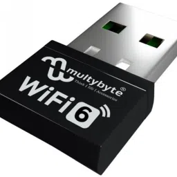 Multybyte Nano Wifi-6 USB Adapter 300 Mbps USB Adapter image 3