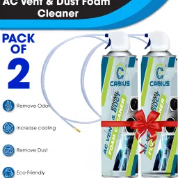 Car AC Vent & Duct Cleaner Odor Neutralizer Spray Form AC Vent & Duct Cleaner 600 ML Each (PACK OF 2) Vehicle Interior Cleaner-picture-17