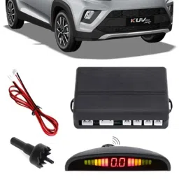 GS268 Silver Car Reverse Parking Sensor with LED Display 4 Sensor G268 Parking Sensor-0