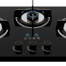 Dorado Plus Smart Hobtop with Digital Timer FFD and Auto Ignition Stainless Steel, Glass Automatic Hob-picture-1