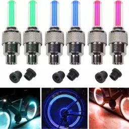 Cycle Tyre Valve Light 6 Piece LED Wheel Reflectors-image-26