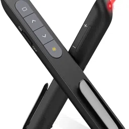 Jihaan Laser Pointer, Wireless Presenter for Presentation, Slide Changer USB Power Point Remote Control Pen, PPT Controller with Clip Presenter image 2