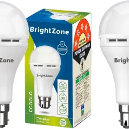 Pack of 2-12W Emergency Bulb with Rechargeable Battery 4 hrs Bulb Emergency Light-image-16
