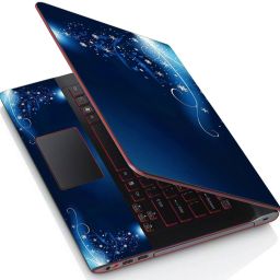 POINT ART HQ Laptop Skin Decal Sticker Glossy Vinyl Fits Size Bubble Free � Snow-New-Year Primium Matte Vinyl Laptop Decal 15.6-image-28