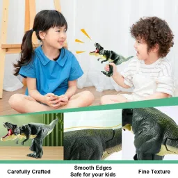 toyporium Realistic Dinosaur Toy with Biting Roaring Function-Sound Effects & Lighting |14 image 5