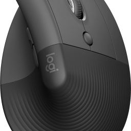 Logitech LIFT / Vertical Ergonomic, Multi-Device (Upto 3 Device) Wireless Ambidextrous Optical Mousewith Bluetooth-2