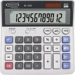 BL-1255 12 digit Electronic Calculator 12 Digits Electronic Calculator With IT Keyboard & Big Display 2 Years Warranty BL-1255 FinancialCalculator-9