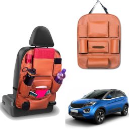 Peepsstore pack of 1 Tan,Orange colour car organizer bags for Nexon 2017 Car Multi Pocket-image-71
