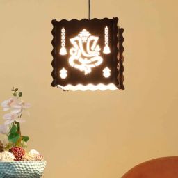 eliante by jainsons lights Stacy Brown MDF Hanging Light-picture-14