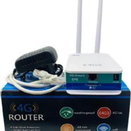 HANUTECH 4G Wifi Router WiFi 4G Dongle Device, Support All sim Cards, Support DVR, NVR, WiFi Camera Mobile Hotspot WAN & LAN Port 5Dbi Dual External Antennas Gateway with Sim Card Slot (Airtel, VI, Jio) 4G Router 2.4 GHz 150 Mbps Wifi Speed Dual Band External Antenna MiFi (Sim Based) image 2
