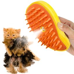 Cat Steam Brush - 3 In1 Steam Cat Brush - Steame Brush for Cat -Cat Hair Brush Basic Comb forDog & Cat-image-99