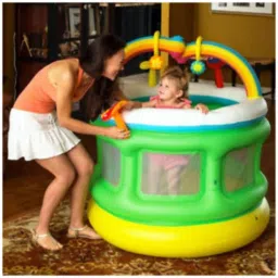 Children's inflatable playpen center Bestway with Free Pump 52221 Inflatable Swimming Pool-37