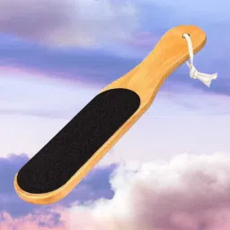 High quality Double Sided Foot File For Dead Skin wooden Pedicure Tool-image-11