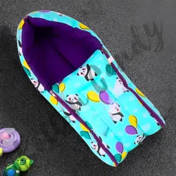 3-in-1 Baby Sleeping Bag & Cotton Carry Nest: Lightweight, 0-4 Month Babies Sleeping Bag-image-92