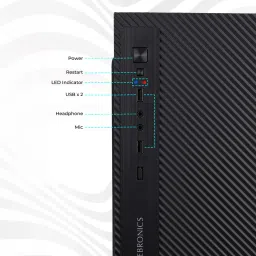KiTech k14 Intel i3 2nd Generation (4 GB RAM/Intel HD Graphics Graphics/512 GB SSD Capacity/Windows 11 Home (64-bit)/0.64 GB Graphics Memory) Mini Tower image 4