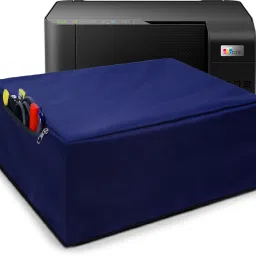 Alifiya Nylon Printer Cover For Epson L3200 Multi-function Color Printer - Blue Printer Cover-image-111