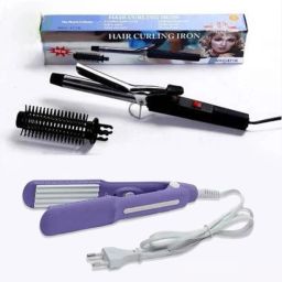 CURLEX Women's Hair Styler | Hair Crimper | Hair Curler Machines Personal Care Appliance Combo-image-92