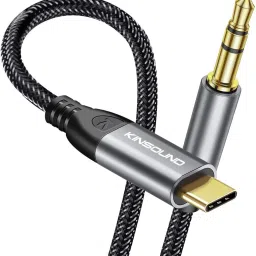 Kinsound Type C 104 m USB C to 3.5mm Audio Aux Jack Cable (4ft), Type C to 3.5mm Headphone-image-30