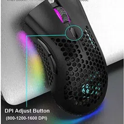 Tobo Lightweight Rechargeable Wireless Gaming USB Receive RGB Backlight MouseTD-624KM Wireless Ambidextrous OpticalGaming Mousewith Bluetooth image 4