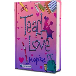 Teach Love Hard Bound Undated A5 Diary Notebook (20 X 14.5 CM, 80 GSM, 190 Ruled Perforated Pages) Diary for Love, Diary for Gifting, Personal Diary A5 Diary Ruled 190 Pages-picture-18