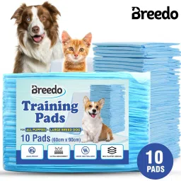 Regular Training Puppy Potty ,Toilet Pads for Dogs (60 X 90 cm) 10 Piece Disposable Dog Diapers-1