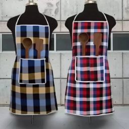 Cotton Home Use Apron - Free Size-image-36