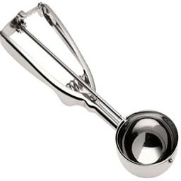 Smart Stainless Steel Spring/Trigger kitchen tools Ice Cream Scoop Set of 1 Pc Steel Ice-cream Spoon Stainless Steel Ice-cream Spoon-27