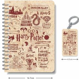 craft maniacs A5 NOTEBOOK + KEYCHAIN COLLECTION A5 Notebook RULED 160 Pages image 2