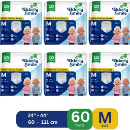 Super Absorbent Premium Pull Up Pants | Waist Size (24"-44") | Pack of 6 Adult Diapers - M-image-51