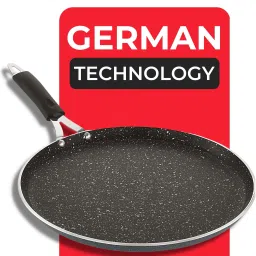 Ruff & Tuff 4mm-Thick Non-Stick induction Bottom Dosa Tawa 28 cm diameter-19