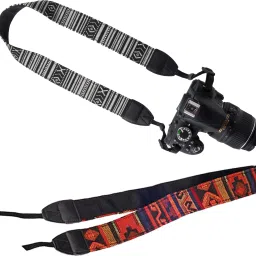 KRAPTICK DSLR Camera Straps, Camera Body Strap, Camera Accessories for Men (Pack of 2) Strap-picture-0