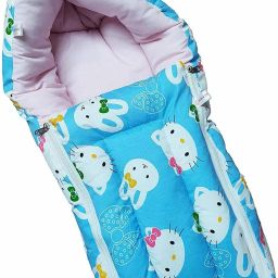 Cotton Baby Sleeping Bag/Carry Bag (0-3 Months) Soft & Comfort Sleeping Bag-image-44