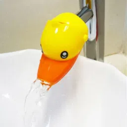 smiker Cartoon Faucet Sink Handle Extender for kids (Set of 1- Yellow Duck) Faucet Function Diverter image 2