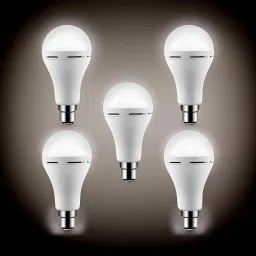 Surya (Emergency Bulb) 12W Rechargeable LED (Emergency Light) (Pack of 5) HX250 4 hrs Bulb Emergency Light-image-22