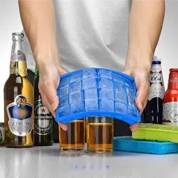Blue Silicone Ice Cube Tray-image-96
