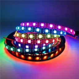 AuraStrips RGBIC LED Strip – 5M 300 LEDs | Addressable WS2811 / WS2812B | DIY 60led/m Led Light Strip-image-4