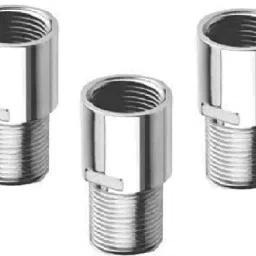 PACK OF 3 Stainless Steel Extention Nipple 2.5 Inch Faucet Mount-image-59