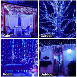 fizzytech 40 LEDs 11 m Blue Color Changing String Rice Lights image 2