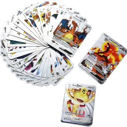 Poke-Moon Silver Playing (25 Cards Deck) Trading Card for Kids, Adults-image-22