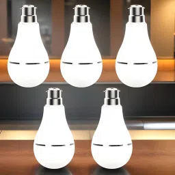 Inverter bulb 12W LED & 2000mAh battery 4hrs emergency light Pack of 5 bulbFY41 4 hrs Bulb Emergency Light-image-97
