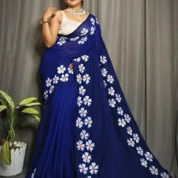 Printed Handloom Pure Cotton Saree-image-67
