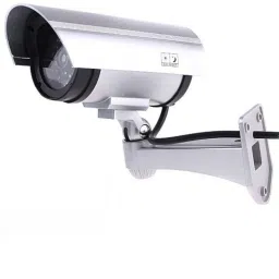 Flipco Dummy Bullet Camera - Realistic Looking Dummy IR Security CCTV Fake Bullet Camera Security Camera-17