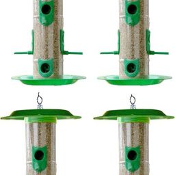 Large bird feeder with hut (pack of 4) Window Bird Feeder Bird Feeder-picture-15