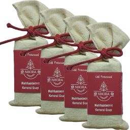 Natural Handmade Multani Mitti Soap – Vegan, Sulphate-Free, Unisex, No Parabens-image-69