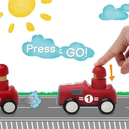 Push &Go with pull back Friction Powered Vehicles (Including Racing Car)-23